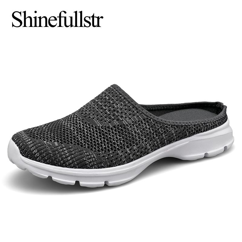 Summer Slip-On Mesh Half Shoes For Men Casual Breathable Women Lightweight Big Size 47 48 46 чорний
Summer Slip-On Mesh Half Shoes For Men Casual Breathable Women Lightweight Big Size 47 48 46 чорний