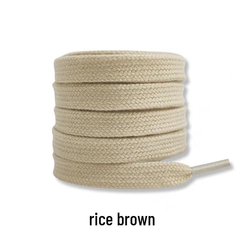Flat Polyester-Cotton Shoelaces for Men s and Women s AF1, AJ1, and Little White Canvas Shoes 140 cm
Flat Polyester-Cotton Shoelaces for Men s and Women s AF1, AJ1, and Little White Canvas Shoes 140 cm