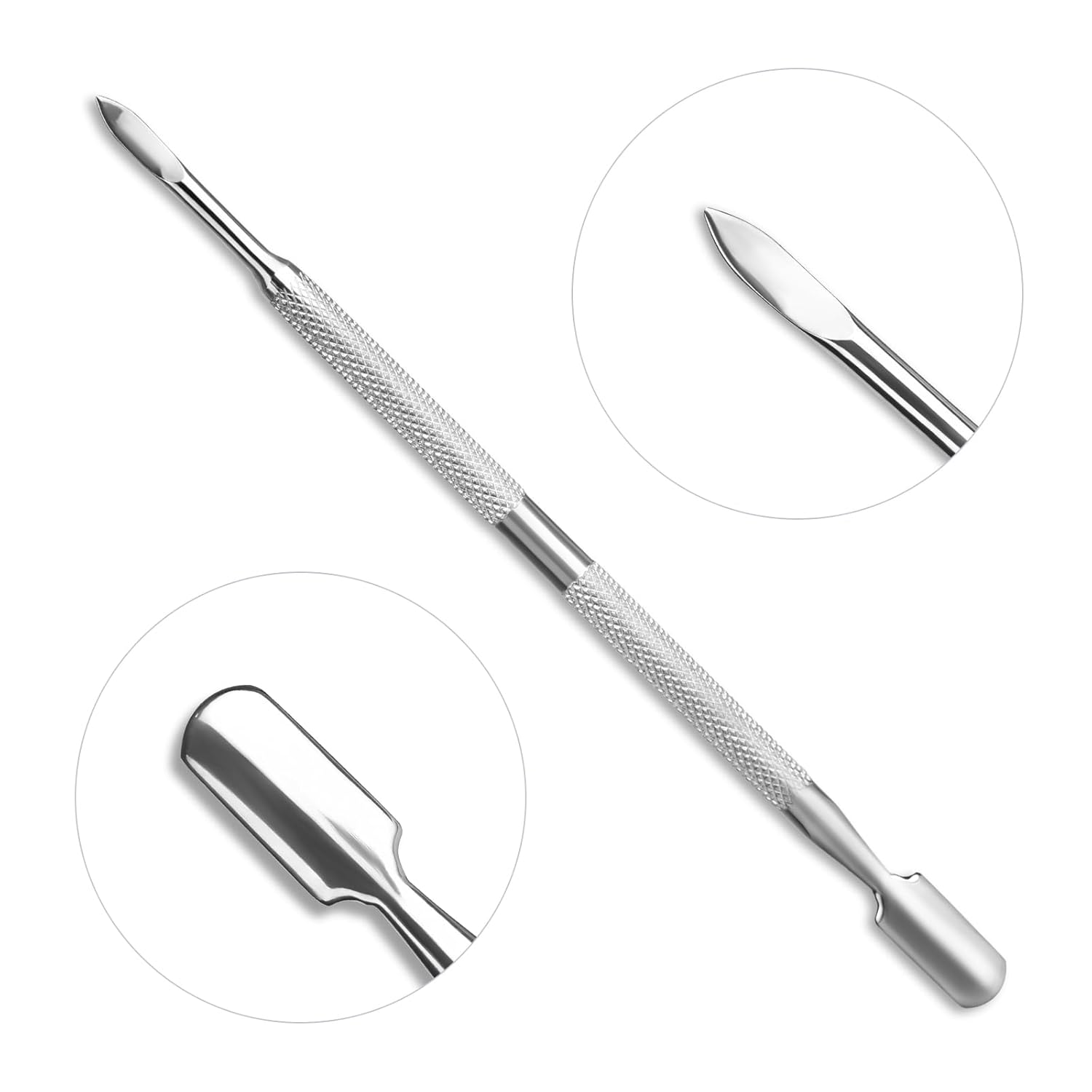 Double Head Cuticle Pusher Gel Nail Removal Tool Nail Dirt Cleaning Dead Skin Push Nail Pusher Manicure Tools Stainless Steel
Double Head Cuticle Pusher Gel Nail Removal Tool Nail Dirt Cleaning Dead Skin Push Nail Pusher Manicure Tools Stainless Steel