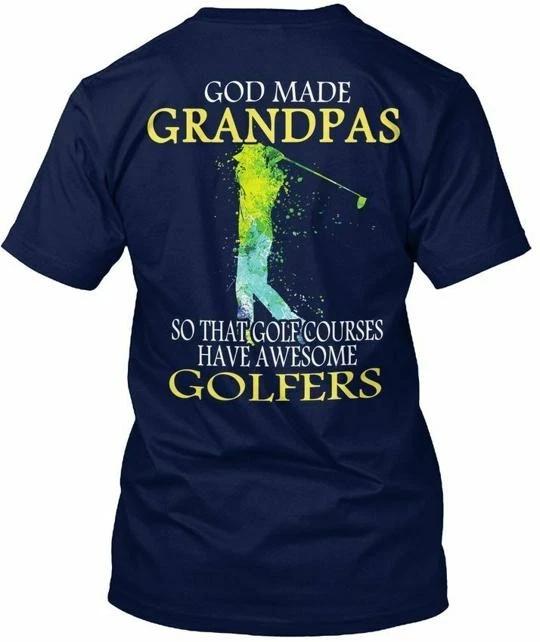 God Made Golf Grandpa T shirt in the USA Size S to 5XL M
God Made Golf Grandpa T shirt in the USA Size S to 5XL M
