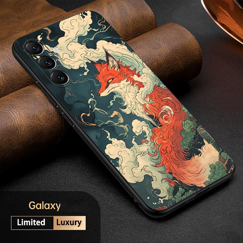 Nine-tailed fox art fashion design Phone Case For Samsung Galaxy S25 S24 S23 S22 S21 S20 Plus Ultra Note20 Soft Black Samsung S20 Ultra
Nine-tailed fox art fashion design Phone Case For Samsung Galaxy S25 S24 S23 S22 S21 S20 Plus Ultra Note20 Soft Black Samsung S20 Ultra