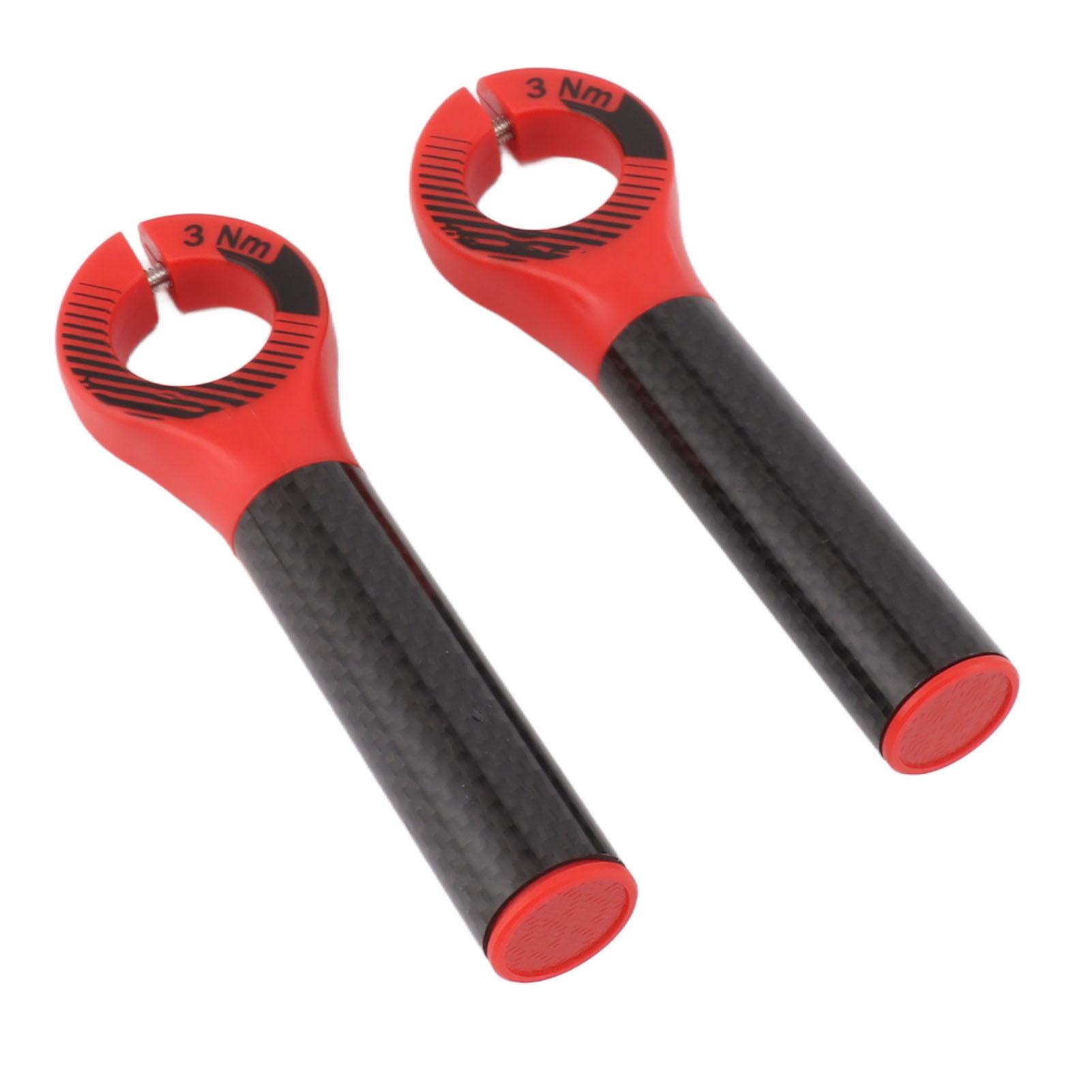 1 Pair Handlebar Ends with Covers Carbon Fiber Handle Grip Ends for 22.2mm Diameter Bar Mountain Bike Red червоний
1 Pair Handlebar Ends with Covers Carbon Fiber Handle Grip Ends for 22.2mm Diameter Bar Mountain Bike Red червоний