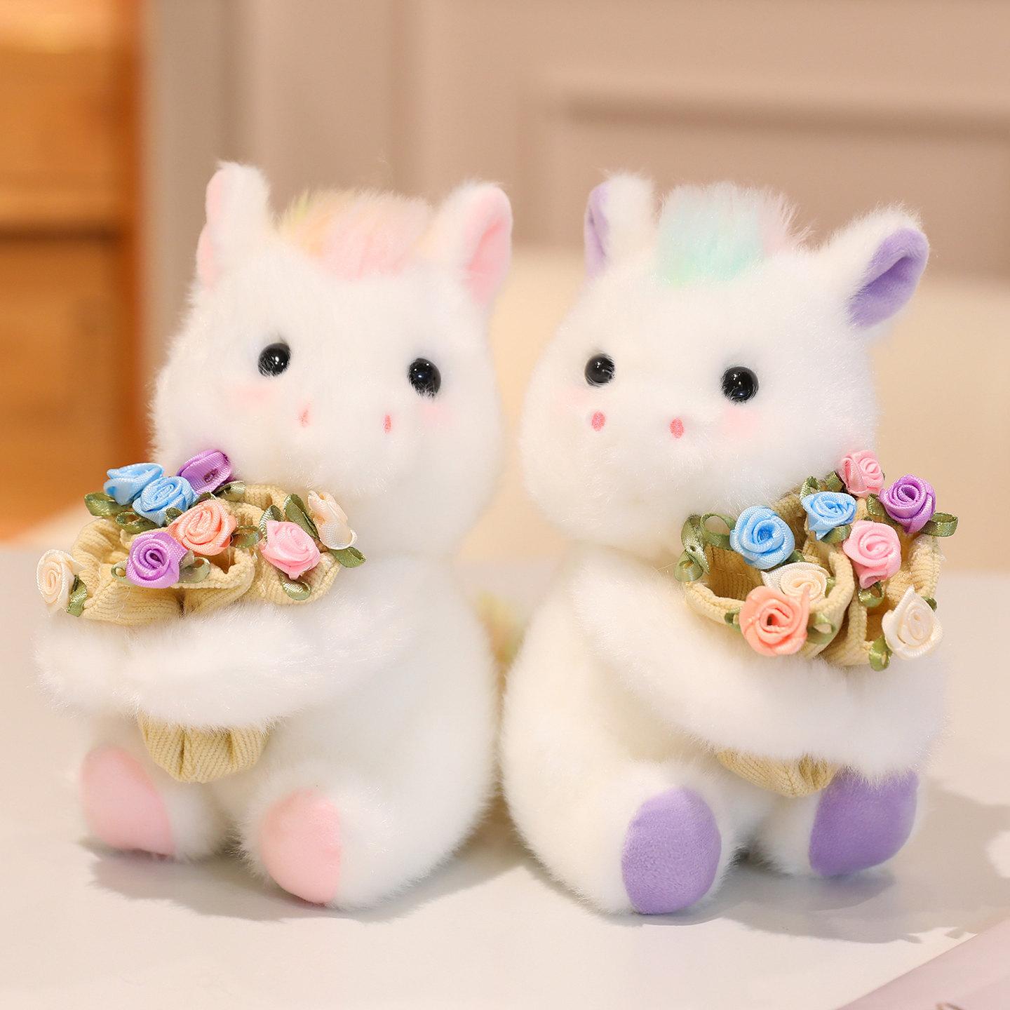 Valentine s Day Plush Toy Animal Adorable Rabbit Bear Rainbow Horse Bouquet Stuffed Plushies Valentine s Day Wedding Gifts Designed For Girls 15cm-A10458
Valentine s Day Plush Toy Animal Adorable Rabbit Bear Rainbow Horse Bouquet Stuffed Plushies Valentine s Day Wedding Gifts Designed For Girls 15cm-A10458