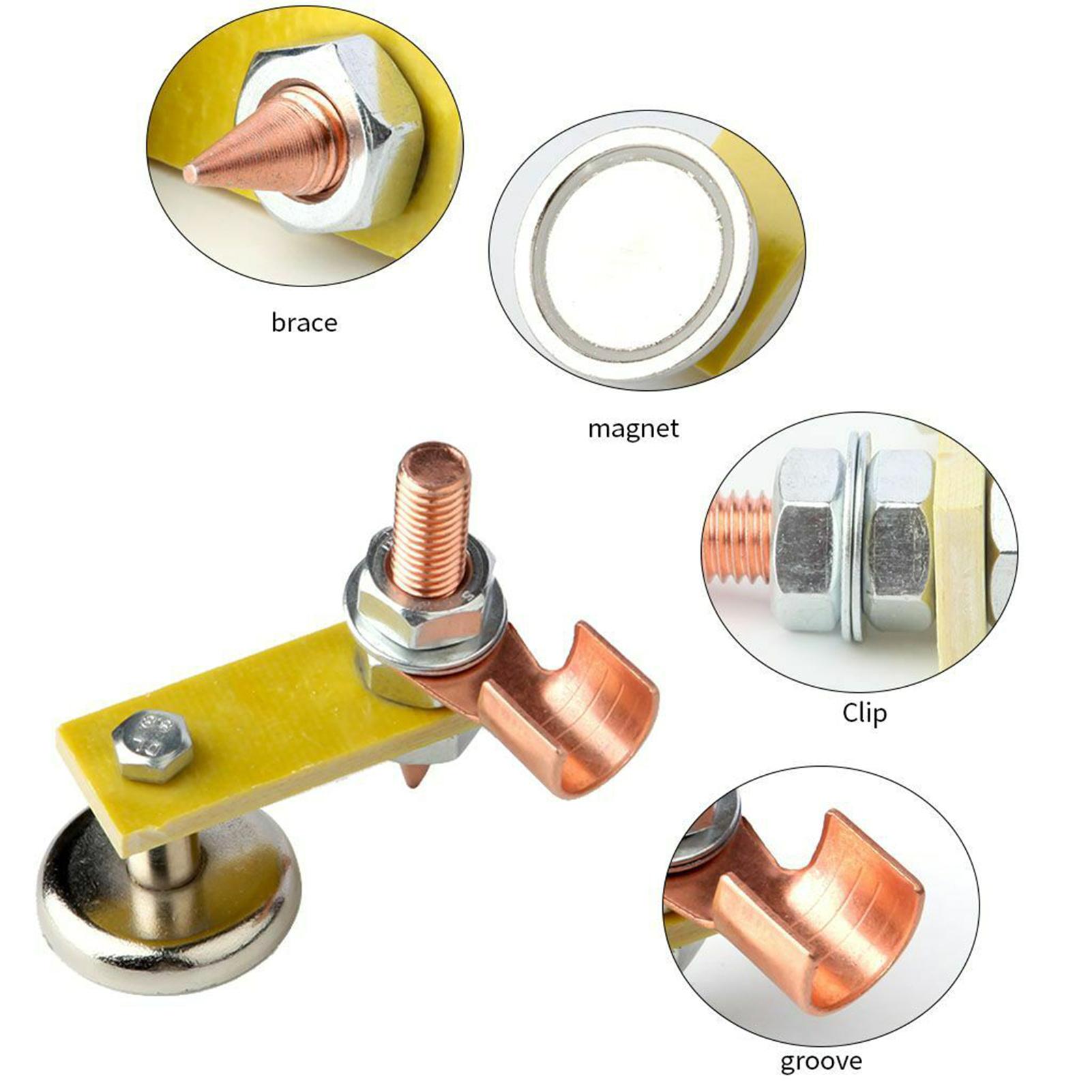 Strong Magnetism Welding Support Heads Large Suction Welding Ground Clamp Holder
Strong Magnetism Welding Support Heads Large Suction Welding Ground Clamp Holder
