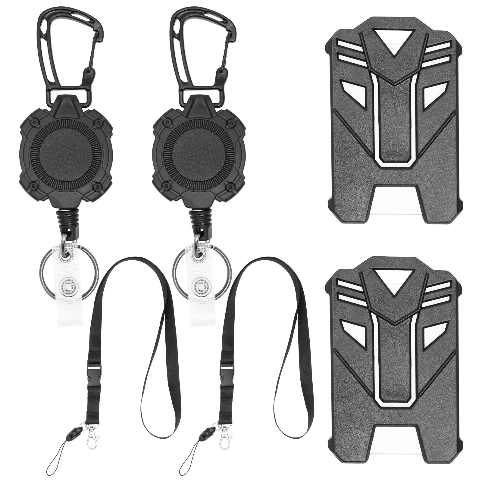 2 Pcs Retractable Keychains Heavy Duty Retractable Keychain with 80cm Steel Multi-purpose ID Badge Holder for Office Men Women
2 Pcs Retractable Keychains Heavy Duty Retractable Keychain with 80cm Steel Multi-purpose ID Badge Holder for Office Men Women