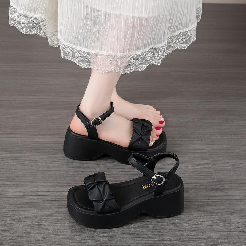 Flat sandals women s summer new sweet versatile student one-word buckle beach sandals 41 чёрный
Flat sandals women s summer new sweet versatile student one-word buckle beach sandals 41 чёрный