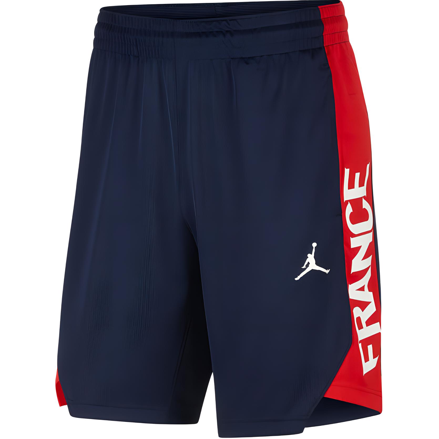 Jordan Team France Letter Print Color Block Comfortable Knit Basketball Shorts Men shorts Navy-Blue AT5028-419 M
Jordan Team France Letter Print Color Block Comfortable Knit Basketball Shorts Men shorts Navy-Blue AT5028-419 M