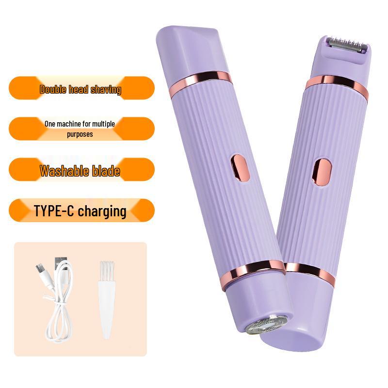 Dual-Head Women s Electric Epilator & Trimmer for Body, Legs, Underarms, and Bikini Line English
Dual-Head Women s Electric Epilator & Trimmer for Body, Legs, Underarms, and Bikini Line English