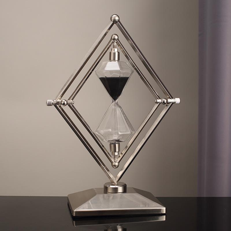 Современные легкие роскошные алмазные геометрические песочные часы-таймер украшения скандинавские офисные украшения Silver black sand
Современные легкие роскошные алмазные геометрические песочные часы-таймер украшения скандинавские офисные украшения Silver black sand