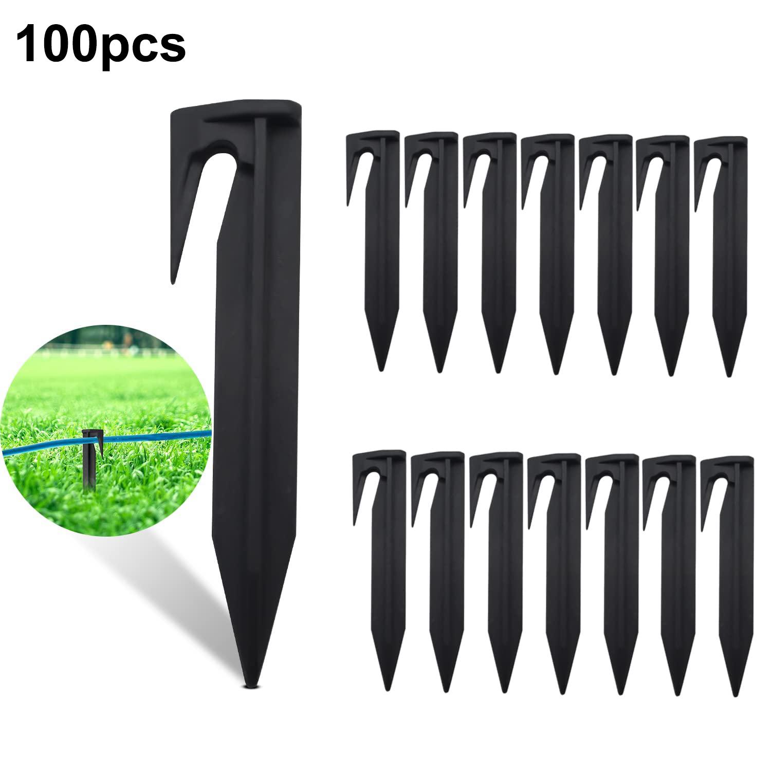 100Pcs 8.5cm Lawn Mower Ground Staples Edging Stakes Plastic Yard Garden Boundary Wire Anchor Pegs Type A
100Pcs 8.5cm Lawn Mower Ground Staples Edging Stakes Plastic Yard Garden Boundary Wire Anchor Pegs Type A
