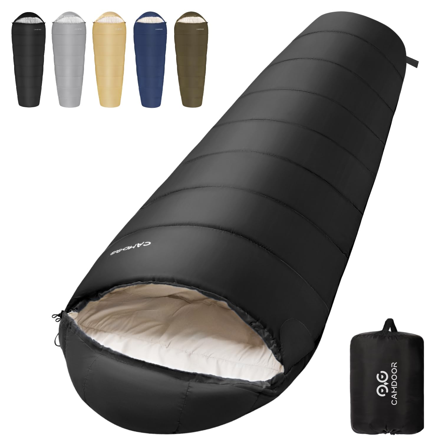 Sleeping Bag for Winter Warmer 230T CAMDOOR Sleeping Bag Mummy Type Comfortable Temperature Cold Resistant Compact Storage High Thermal Insulation
Sleeping Bag for Winter Warmer 230T CAMDOOR Sleeping Bag Mummy Type Comfortable Temperature Cold Resistant Compact Storage High Thermal Insulation