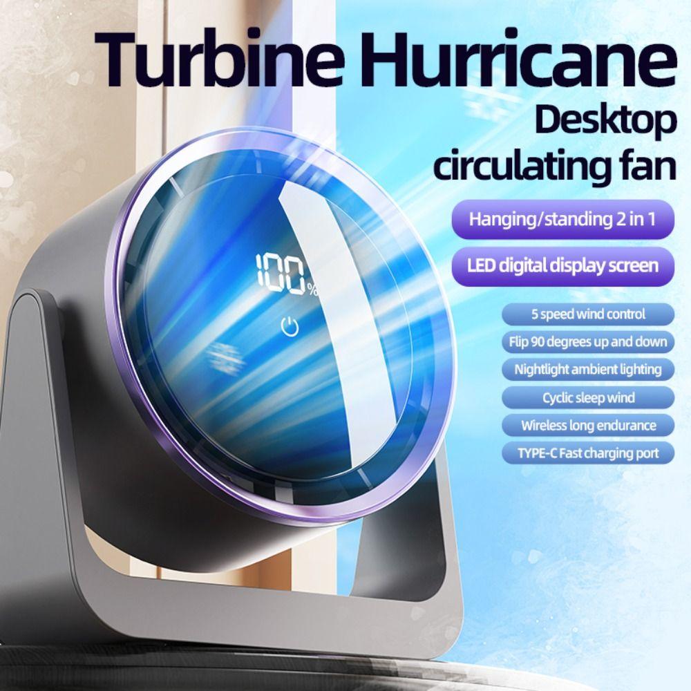 Wireless Desk Air Circulator Portable Wall Mounted Fan Bladeless Fan Electric Turbo Fan Toilet USB plug in сірий
Wireless Desk Air Circulator Portable Wall Mounted Fan Bladeless Fan Electric Turbo Fan Toilet USB plug in сірий