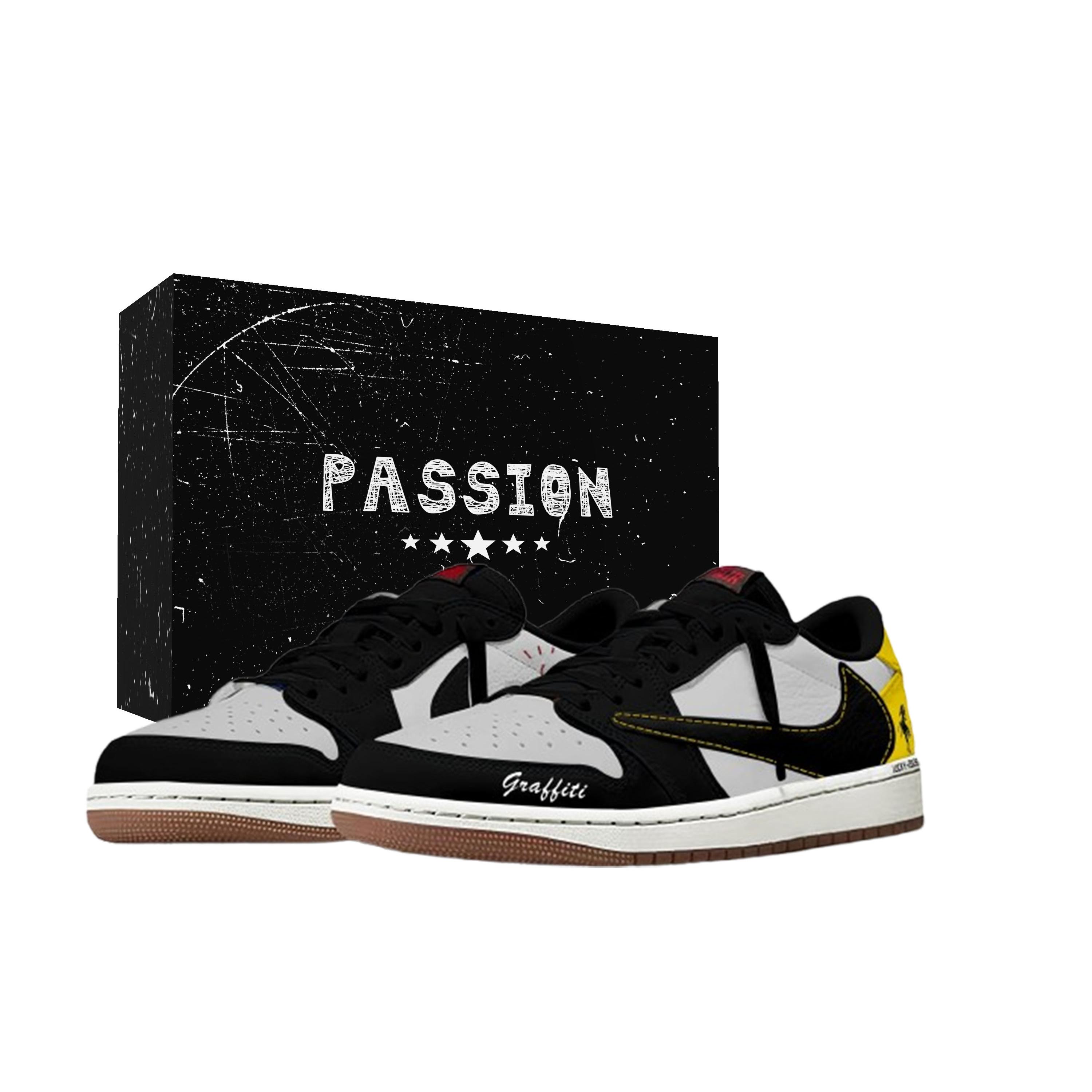 Jordan x Travis Scott Air Jordan 1 Gray Yellow Hook, Box Slip Resistant Low top Vintage Basketball Shoes Unisex DZ4137-700(Team2042- ) 35.5
Jordan x Travis Scott Air Jordan 1 Gray Yellow Hook, Box Slip Resistant Low top Vintage Basketball Shoes Unisex DZ4137-700(Team2042- ) 35.5