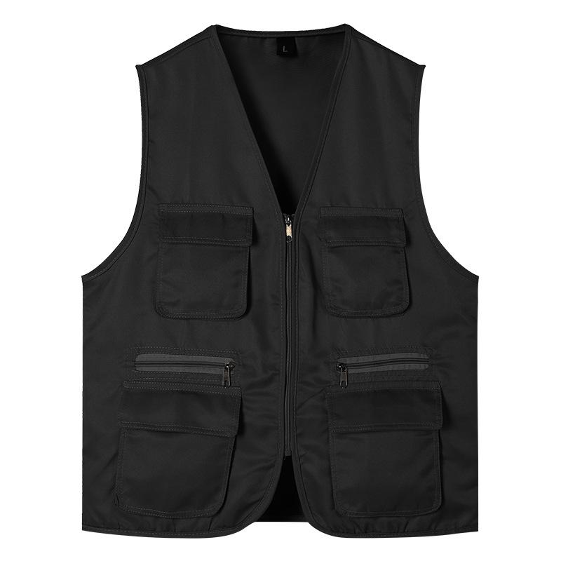 Custom Logo Multi-Pocket Work Vest - Wear-Resistant Gilet for Corporate Attire M
Custom Logo Multi-Pocket Work Vest - Wear-Resistant Gilet for Corporate Attire M
