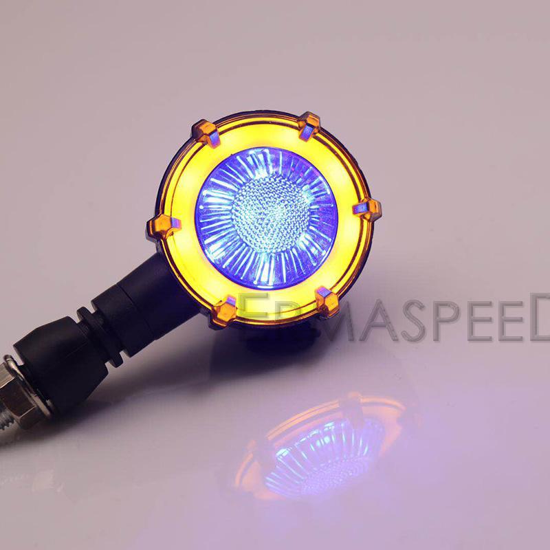 4 шт. мотоциклетные указатели поворота светодиодные мигающие фонари лампы индикаторы направленные светодиодные последовательные поворотники мотоцикл Blue and Yellow
4 шт. мотоциклетные указатели поворота светодиодные мигающие фонари лампы индикаторы направленные светодиодные последовательные поворотники мотоцикл Blue and Yellow