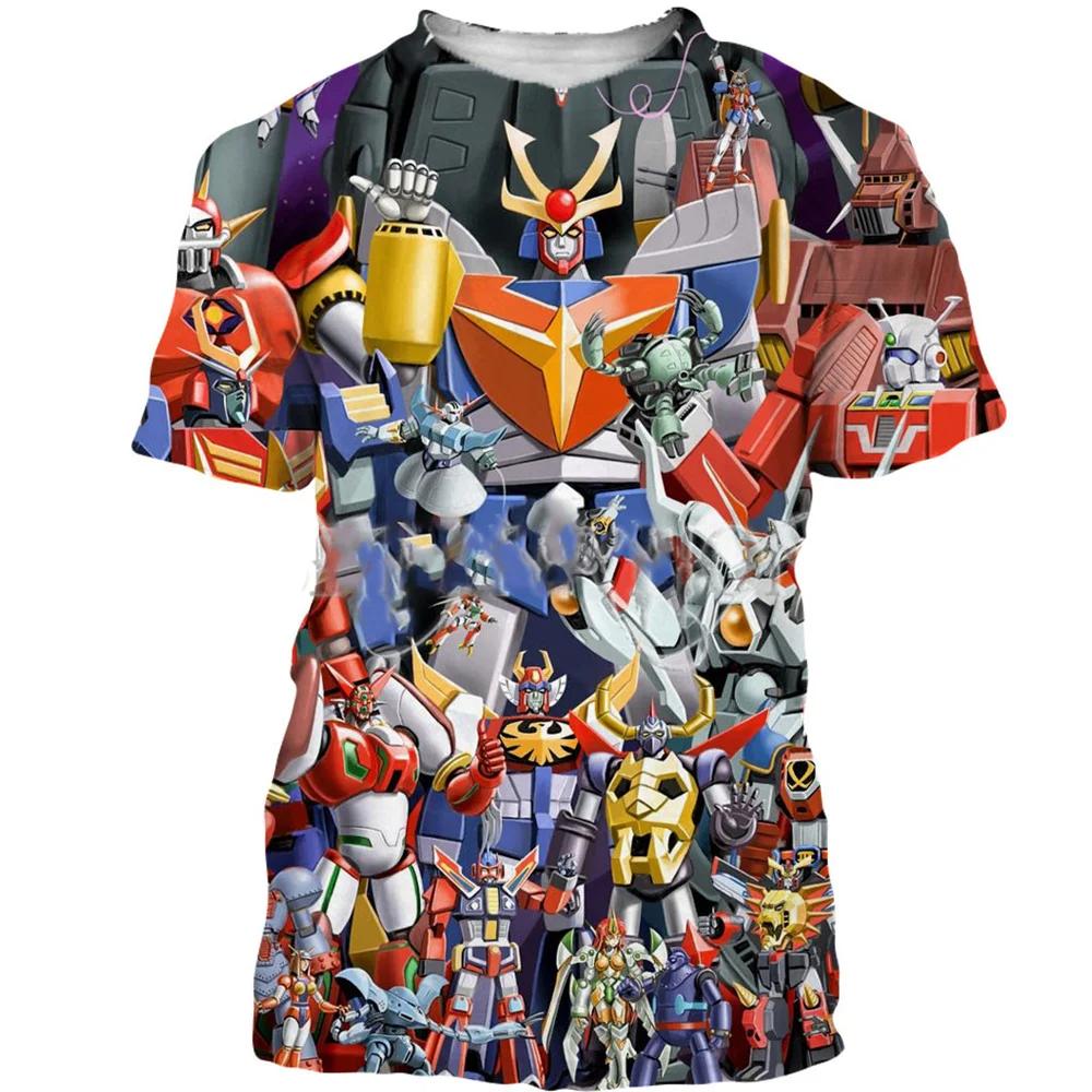 Летняя футболка Mazinger Z, мужская новая модная крутая футболка с короткими рукавами и 3D принтом в стиле Харадзюку, уличная одежда
Летняя футболка Mazinger Z, мужская новая модная крутая футболка с короткими рукавами и 3D принтом в стиле Харадзюку, уличная одежда