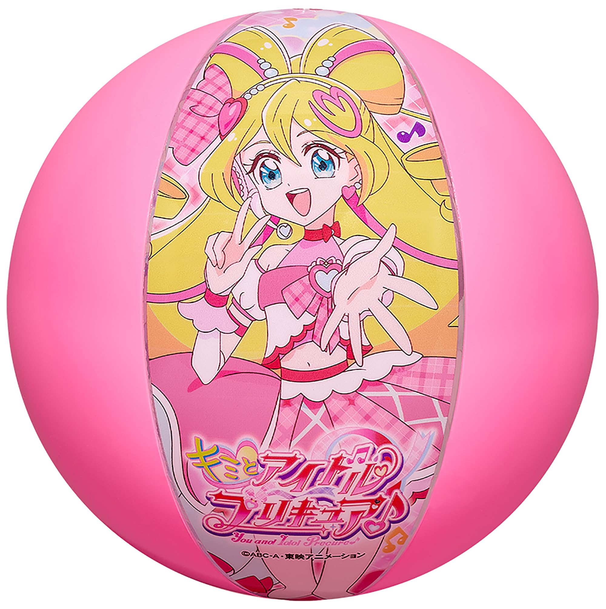 Пляжный мяч Igarashi Kimi to Idol диаметром 40 см PreCure (надутый примерно. 27см) АФД-40А розовый
Пляжный мяч Igarashi Kimi to Idol диаметром 40 см PreCure (надутый примерно. 27см) АФД-40А розовый