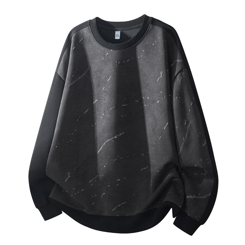 Мужской модный свитшот с круглым вырезом и принтом отложного воротника, пуловер для мужчин XXXXL чёрный
Мужской модный свитшот с круглым вырезом и принтом отложного воротника, пуловер для мужчин XXXXL чёрный