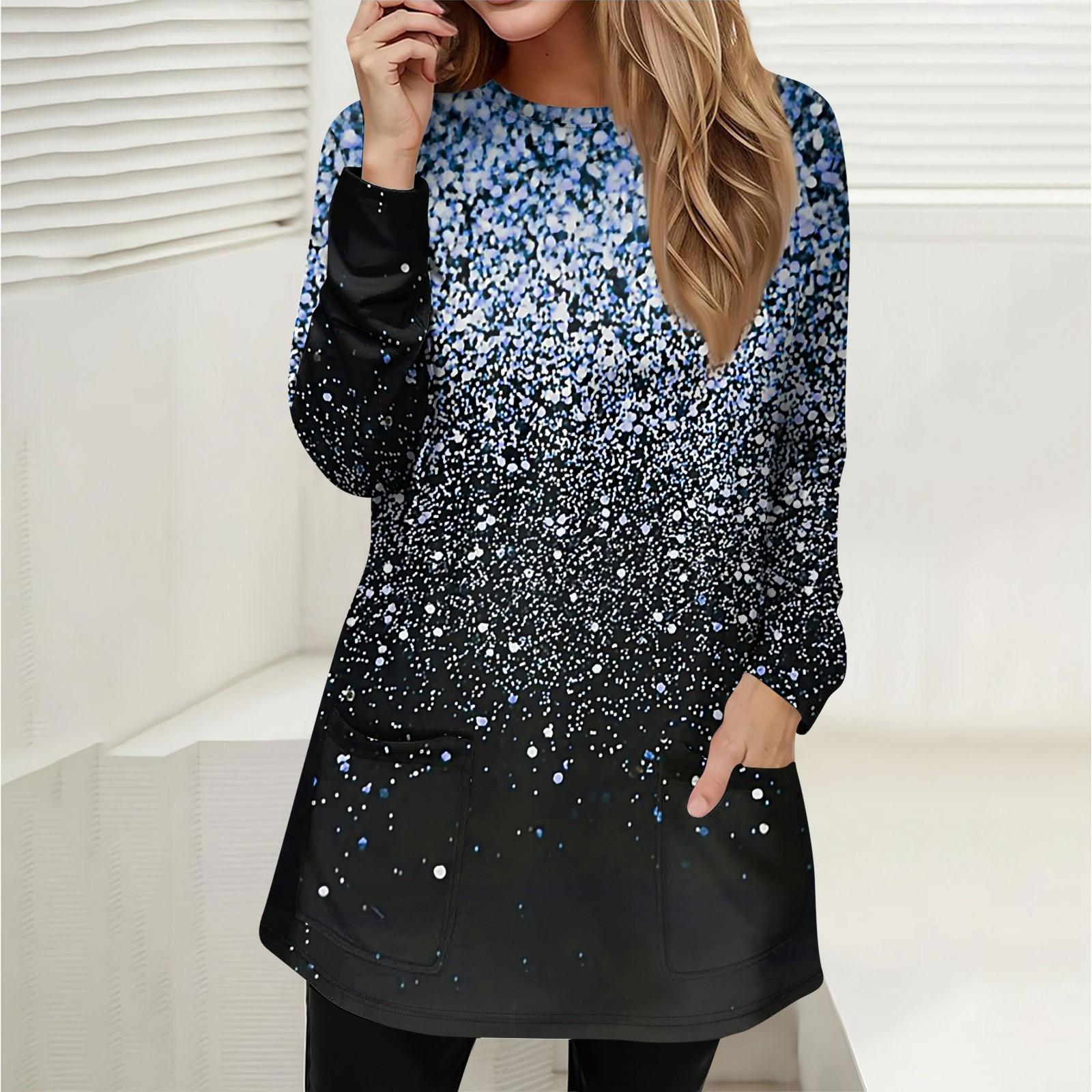 Женская толстовка, пуловер, спортивная одежда, карман, принт, повседневный топ с круглым вырезом и длинными рукавами XL синий
Женская толстовка, пуловер, спортивная одежда, карман, принт, повседневный топ с круглым вырезом и длинными рукавами XL синий