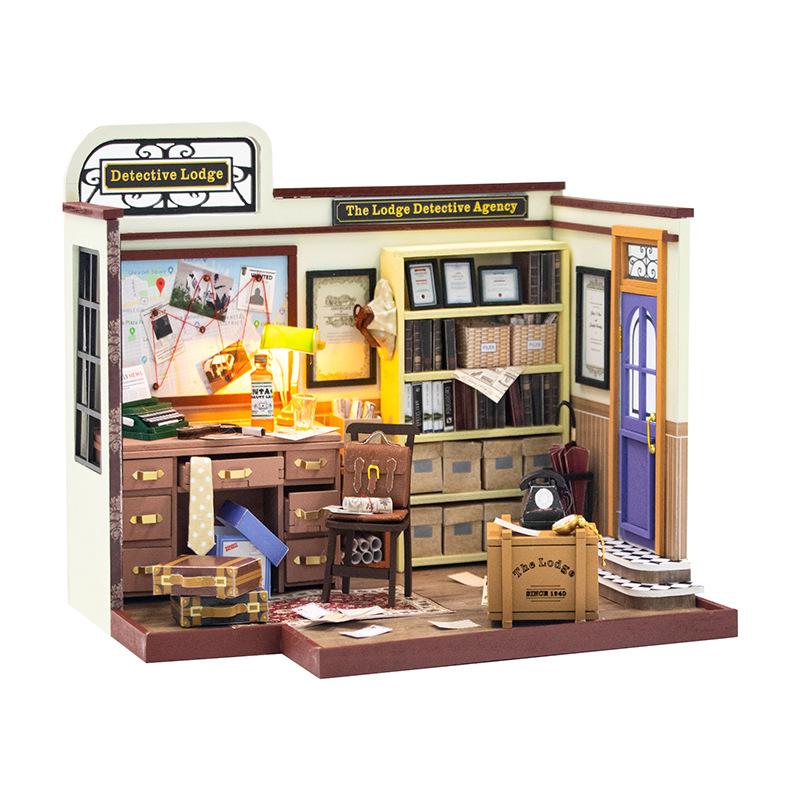 3D Puzzle Doll House Toys Assembled Building Model Kit DollHouses Wooden Puzzle Room Toys Ornament with LED Light Birthday Gift
3D Puzzle Doll House Toys Assembled Building Model Kit DollHouses Wooden Puzzle Room Toys Ornament with LED Light Birthday Gift