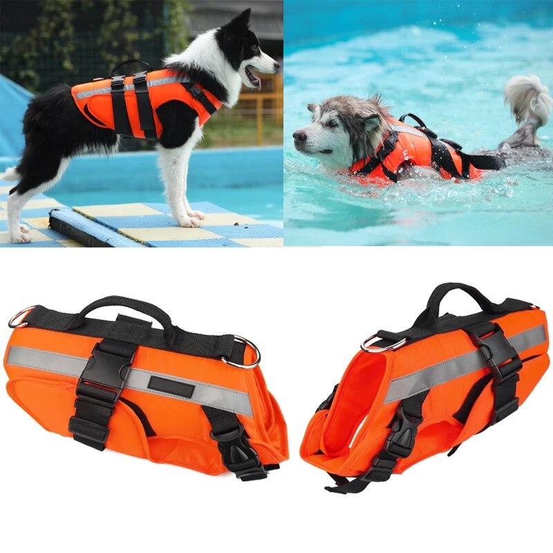 Hunde Schwimmweste Ripstop Sicherheit Hund Schwimmweste überlegene Auftriebs hunde Jacke mit Rettungs griff Haustier Hund lebens rettende Kleidung
Hunde Schwimmweste Ripstop Sicherheit Hund Schwimmweste überlegene Auftriebs hunde Jacke mit Rettungs griff Haustier Hund lebens rettende Kleidung
