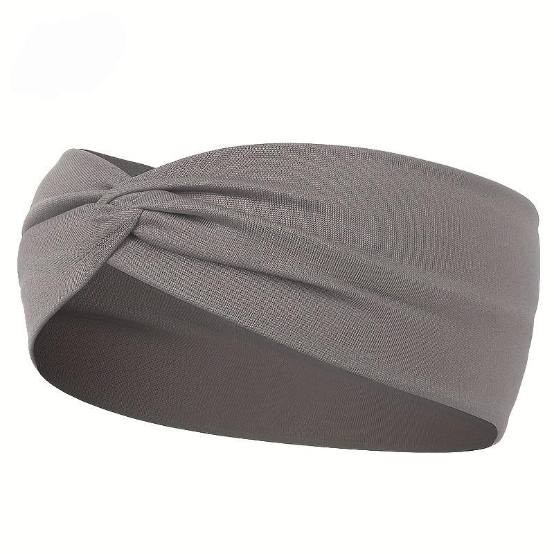 Одноколірна вузлова пов язка на голову з еластичною широкою пов язкою на голову та протиковзкою пов язкою, підходить для занять йогою в тренажерному залі темно-сірий
Одноколірна вузлова пов язка на голову з еластичною широкою пов язкою на голову та протиковзкою пов язкою, підходить для занять йогою в тренажерному залі темно-сірий