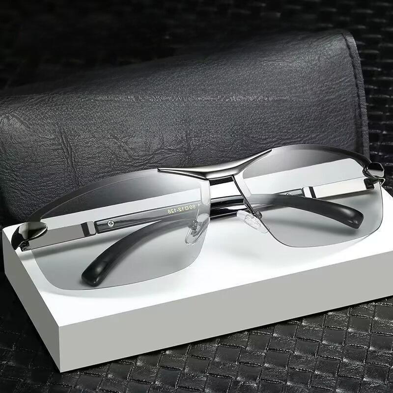 German Polarized Color-Changing Sunglasses for Trendy Men - Perfect for Fishing and Driving, Radiation-Proof
German Polarized Color-Changing Sunglasses for Trendy Men - Perfect for Fishing and Driving, Radiation-Proof