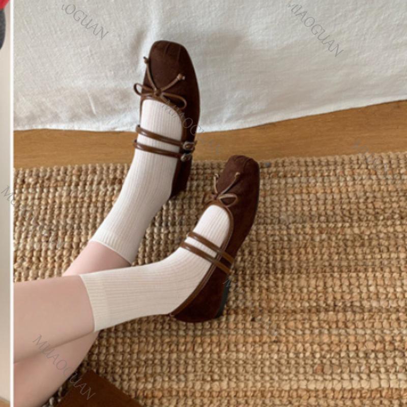 Women Square Low Heels Ballet shoes New Fashion French Style Girl Bow Versatile Footwears soft flat Comfort Buckle Strap loafers 35 темно-коричневого кольору
Women Square Low Heels Ballet shoes New Fashion French Style Girl Bow Versatile Footwears soft flat Comfort Buckle Strap loafers 35 темно-коричневого кольору