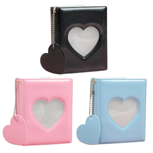 Seimeinoki Trading Card Case, Cute Korean Style, 3-Pack, Collectible Book, Holds 32 3-inch Photos, Mini Album, Portable Photo Book with Clear Window,
Seimeinoki Trading Card Case, Cute Korean Style, 3-Pack, Collectible Book, Holds 32 3-inch Photos, Mini Album, Portable Photo Book with Clear Window,