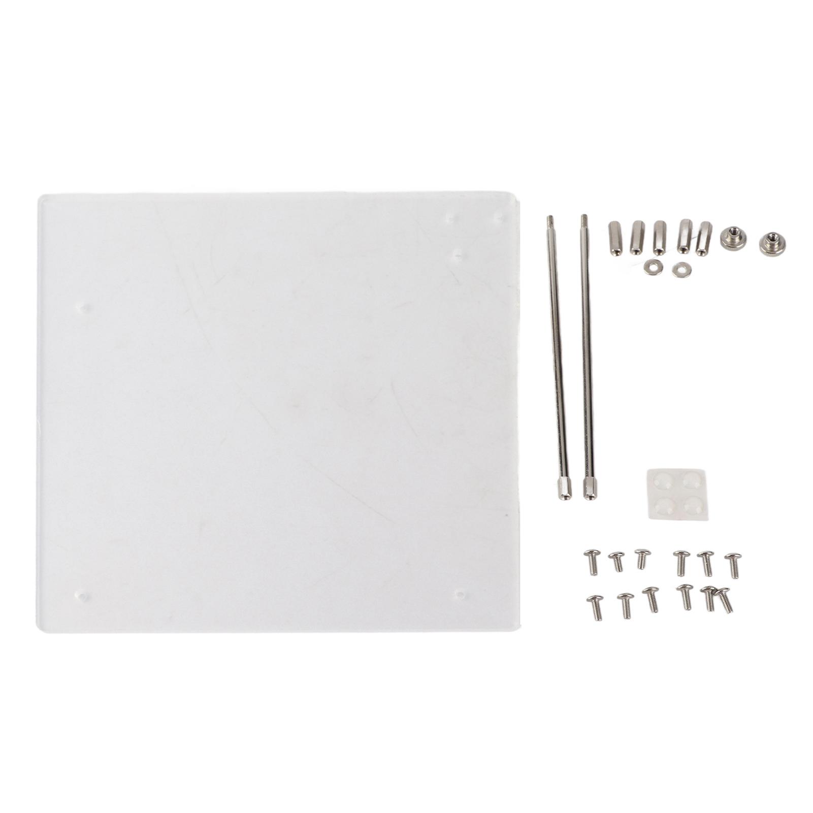 Open Frame Transparent Acrylic Overlock Computer Case DIY Base Stand For ITX Motherboard
Open Frame Transparent Acrylic Overlock Computer Case DIY Base Stand For ITX Motherboard