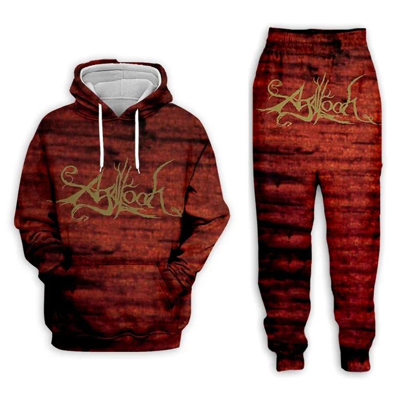 Spring Autumn New Fashion Women/Men s 3D Print Agalloch Hooded Sweatshirts + Pants Trouser Suit Clothes Two-Pieces Sets 5XL
Spring Autumn New Fashion Women/Men s 3D Print Agalloch Hooded Sweatshirts + Pants Trouser Suit Clothes Two-Pieces Sets 5XL