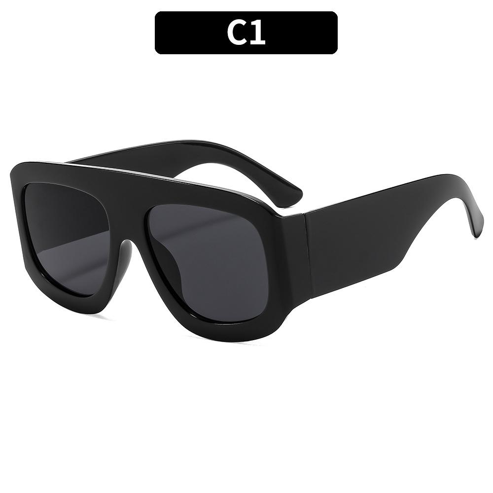 Новые квадратные солнцезащитные очки с большой оправой, европейские и американские модные персонализированные солнцезащитные очки, модные очки 1PC
Новые квадратные солнцезащитные очки с большой оправой, европейские и американские модные персонализированные солнцезащитные очки, модные очки 1PC