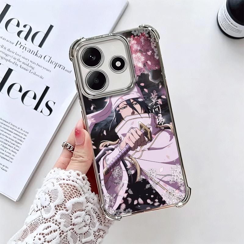 Bleach Kuchiki Byakuya Plating Phone Case For Xiaomi Redmi Note 14 15 Pro Plus 13 12 11 11S 11T 10 9S 9 5G Anti-Fall Airabag Cov Redmi Note 14 5G
Bleach Kuchiki Byakuya Plating Phone Case For Xiaomi Redmi Note 14 15 Pro Plus 13 12 11 11S 11T 10 9S 9 5G Anti-Fall Airabag Cov Redmi Note 14 5G