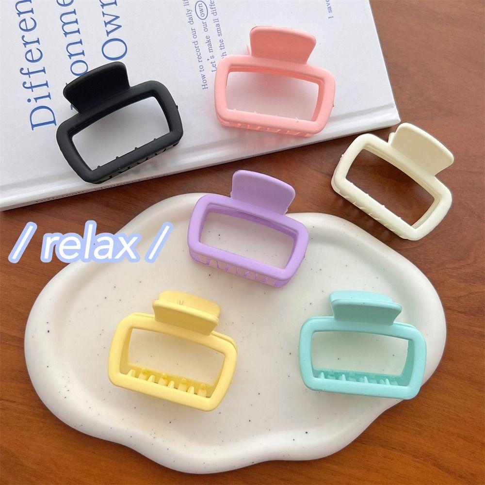 Holder Plastic Candy Color Girls Hairpins Ins Shark Clip Hollow Women Hair Claw Korean Hair Clips
Holder Plastic Candy Color Girls Hairpins Ins Shark Clip Hollow Women Hair Claw Korean Hair Clips