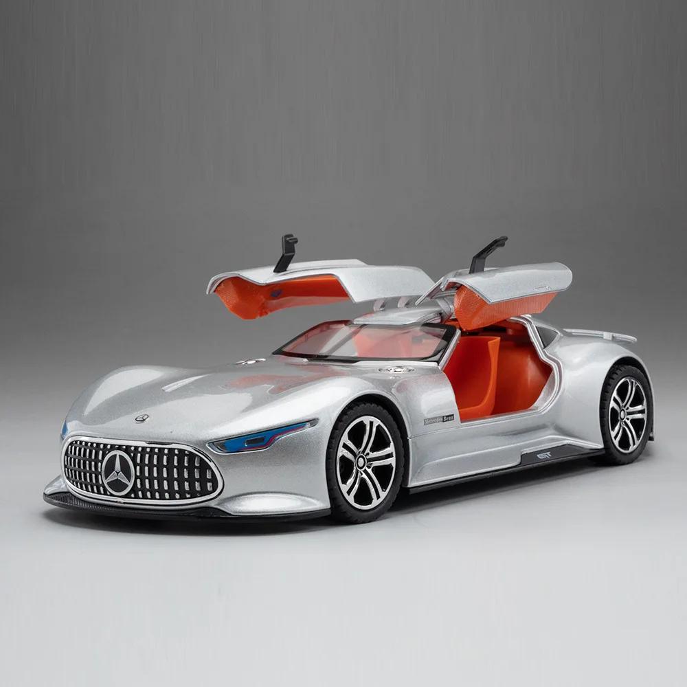 1:24 Масштаб Vision GT ONE Игрушки Модели Машин Свет Музыка Миниатюрные Транспортные Средства Открывающиеся Двери Поворачивающиеся Колеса Спорткар Подарки для Детей Взрослых
1:24 Масштаб Vision GT ONE Игрушки Модели Машин Свет Музыка Миниатюрные Транспортные Средства Открывающиеся Двери Поворачивающиеся Колеса Спорткар Подарки для Детей Взрослых