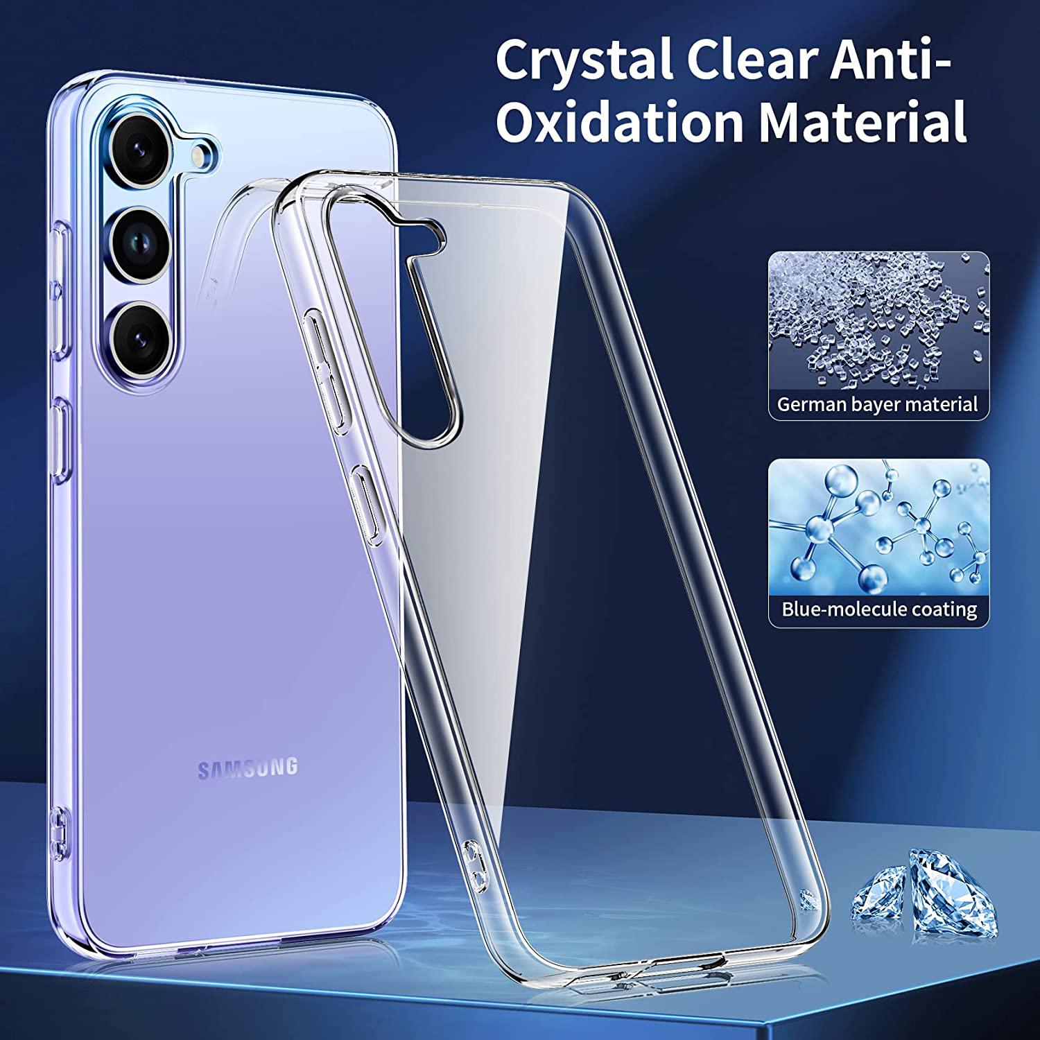 TPU Case for Samsung Galaxy A34 5G Clear Phone Cover with 3Pcs 2.5D Arc Edge Tempered Glass Screen Film A
TPU Case for Samsung Galaxy A34 5G Clear Phone Cover with 3Pcs 2.5D Arc Edge Tempered Glass Screen Film A