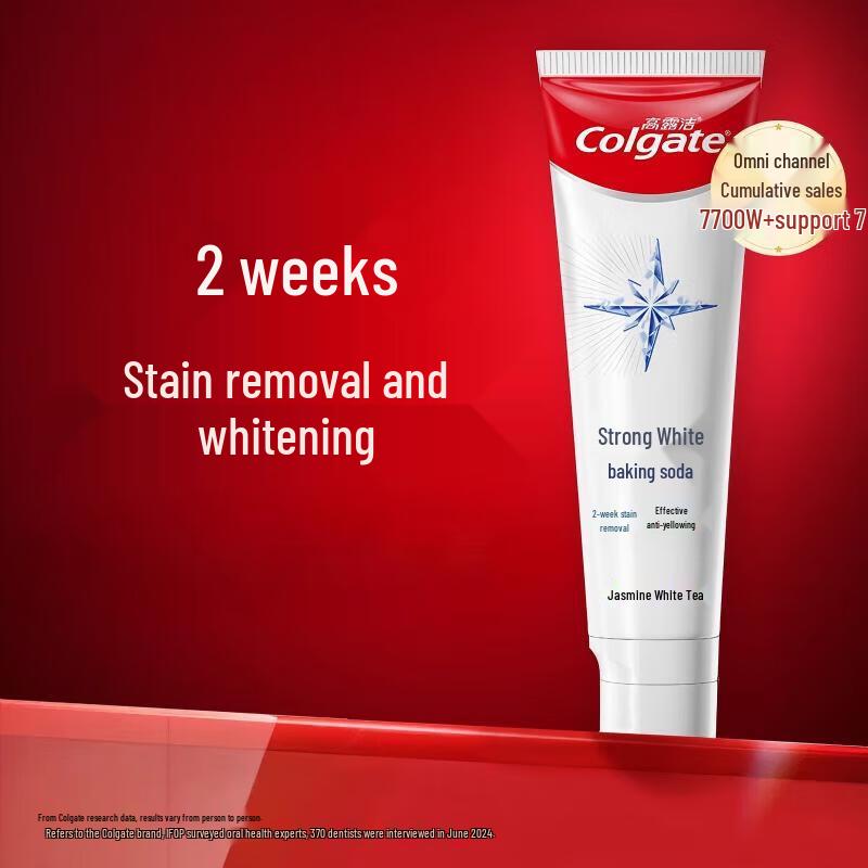 Colgate Baking Soda Jasmine White Tea Whitening Toothpaste
Colgate Baking Soda Jasmine White Tea Whitening Toothpaste
