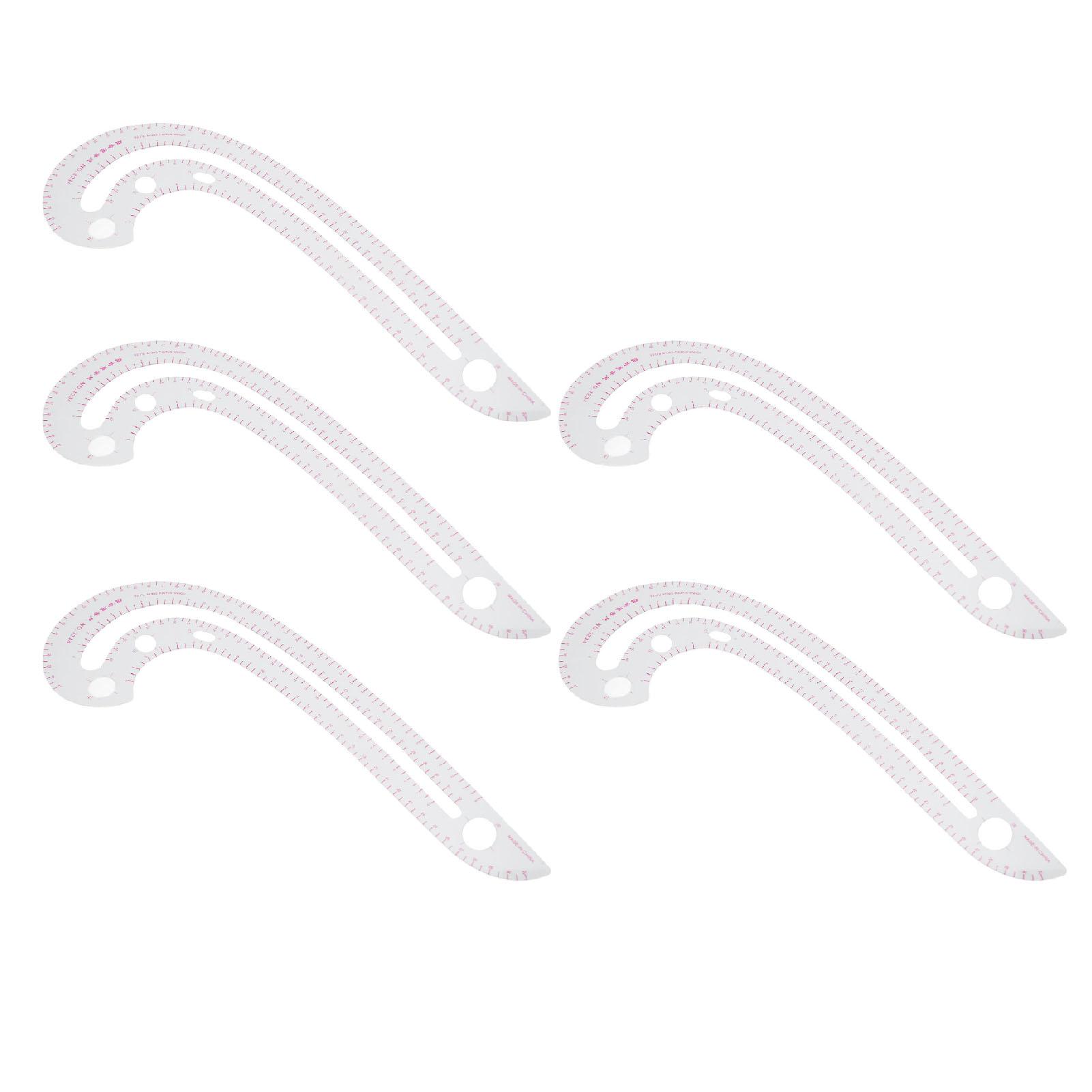3234 Криволинейная линейка Прозрачная Высокая точность Шаблонные линейки для Дизайна одежды Рисования Шитья 5 шт.
3234 Криволинейная линейка Прозрачная Высокая точность Шаблонные линейки для Дизайна одежды Рисования Шитья 5 шт.