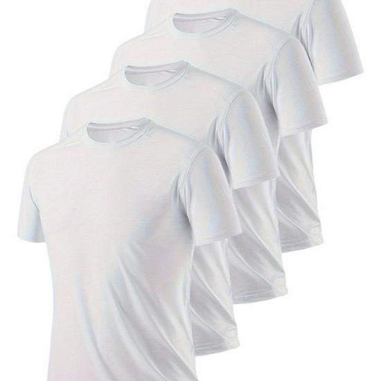 4-Pack Men s Round Neck Black T-Shirts - Breathable, Sweat-Wicking, Ideal for Gym & Running, European & American Styles XXXL
4-Pack Men s Round Neck Black T-Shirts - Breathable, Sweat-Wicking, Ideal for Gym & Running, European & American Styles XXXL