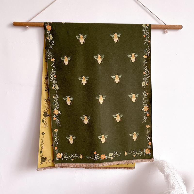 Высококачественный ретро жаккардовый иностранный стиль вязаный шарф женская теплая шаль 185cm зелёный
Высококачественный ретро жаккардовый иностранный стиль вязаный шарф женская теплая шаль 185cm зелёный