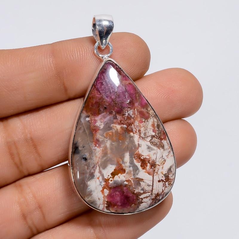 Excellent Top Grade Qualite 100% Natural Cobalt Calcite Pear Shape Ethnic Style Handmade Jewelry 925 Steling Silver Pendant 1.9 WSJ-4998 1.9
Excellent Top Grade Qualite 100% Natural Cobalt Calcite Pear Shape Ethnic Style Handmade Jewelry 925 Steling Silver Pendant 1.9 WSJ-4998 1.9