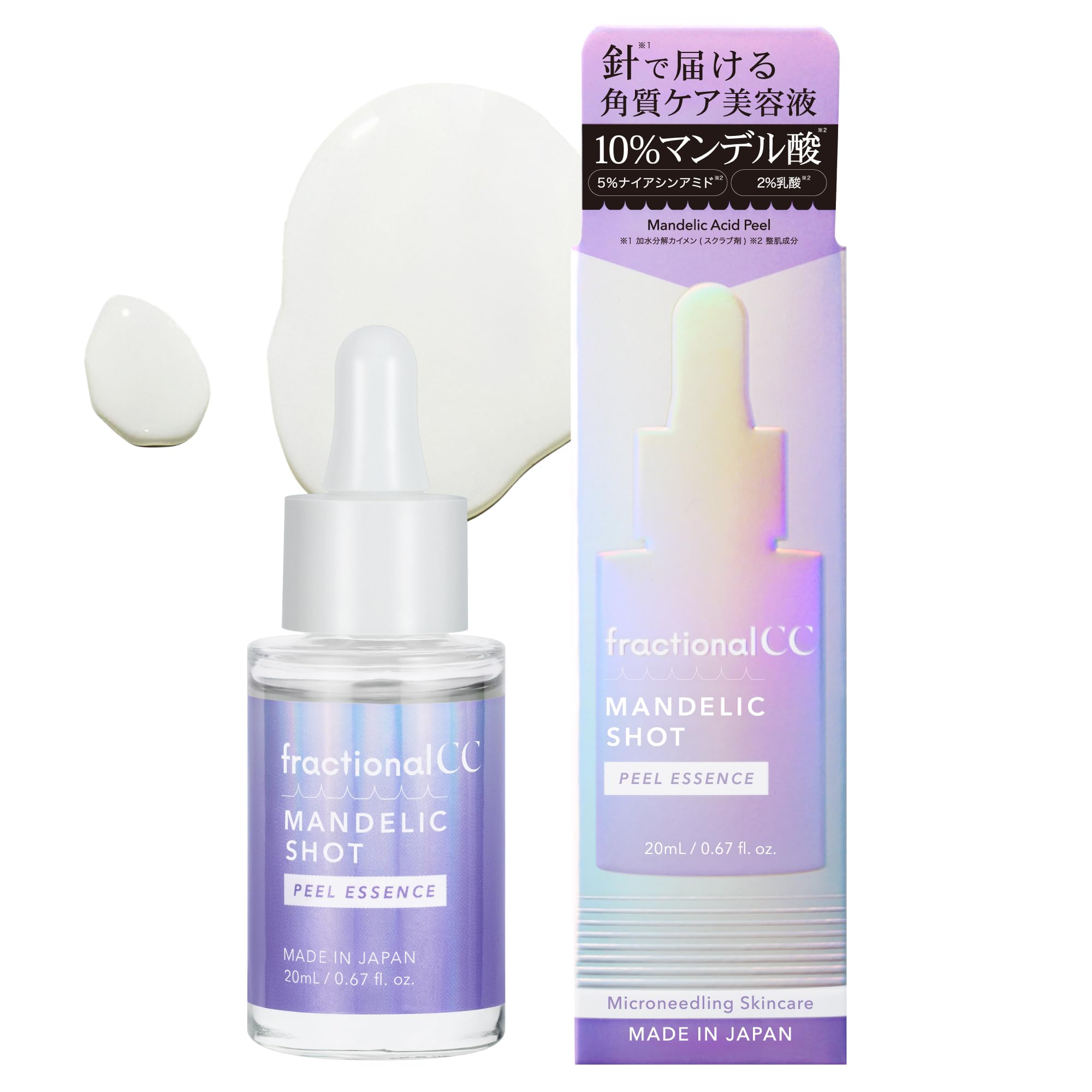 Fractional CC Mandelic Shot Peeling Needle Serum Миндальная кислота Ниацинамид Pore Needle Shot 20 мл 10% 5%
Fractional CC Mandelic Shot Peeling Needle Serum Миндальная кислота Ниацинамид Pore Needle Shot 20 мл 10% 5%