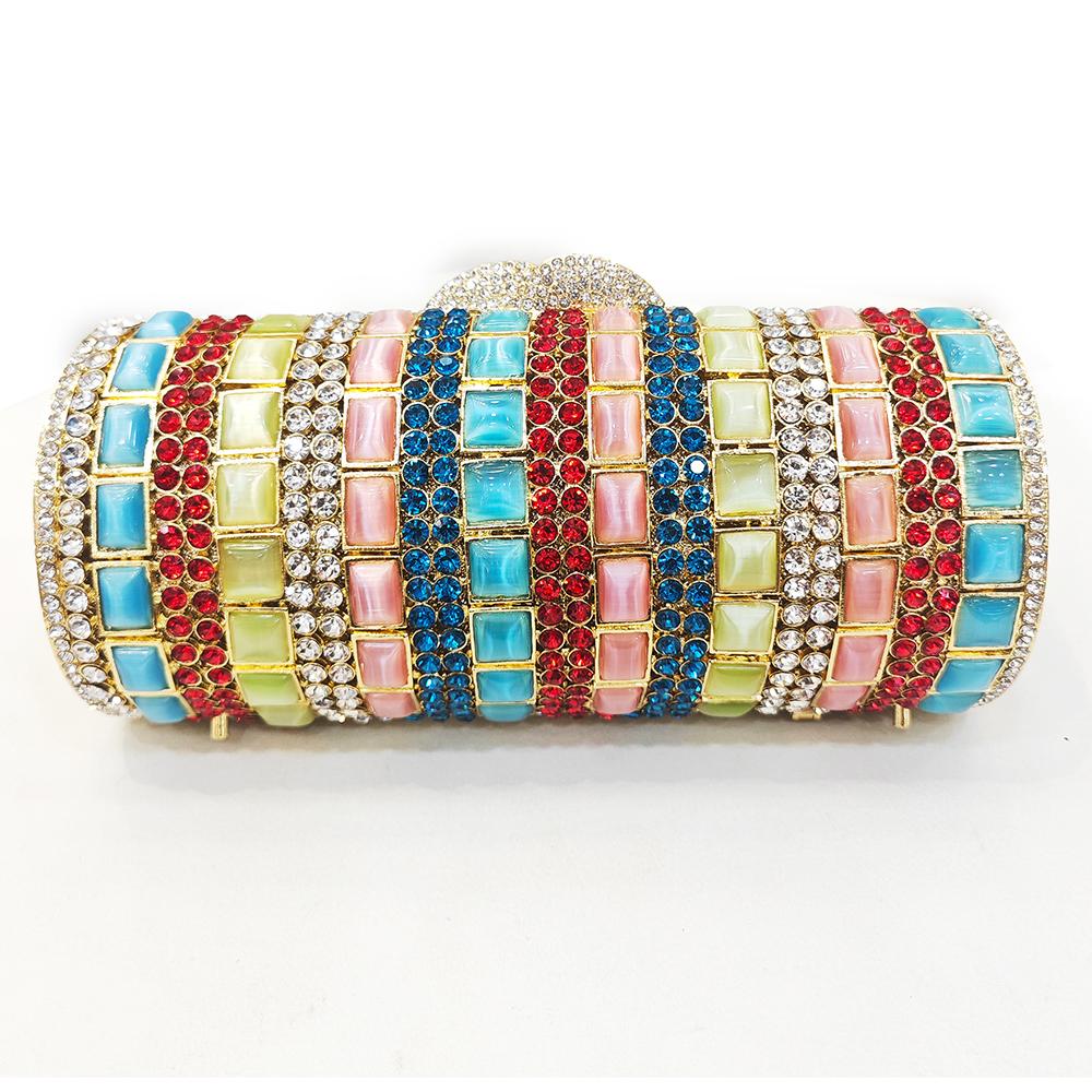 Multicolored Glass Women Evening Bag White Clear Diamond Clutches Female Crystal Party Handbags Rhinestone Purses Dinner Banquet
Multicolored Glass Women Evening Bag White Clear Diamond Clutches Female Crystal Party Handbags Rhinestone Purses Dinner Banquet