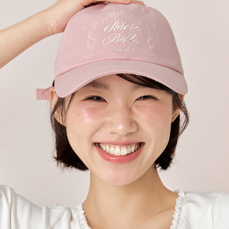 ADORE BELLE ANTIQUE LOGO CAP - PINK / Available on June 10th FREE
ADORE BELLE ANTIQUE LOGO CAP - PINK / Available on June 10th FREE