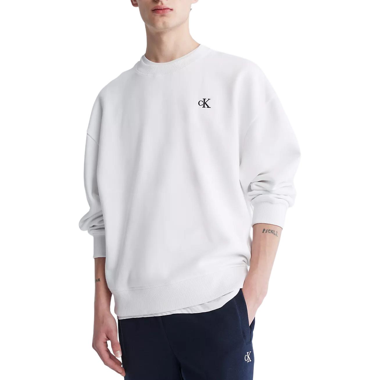 Calvin Klein Minimalist Comfortable Versatile Casual Loose Fit Crew Neck Long Sleeve Sweatshirt Men sweatshirt White 40HP255-540 L
Calvin Klein Minimalist Comfortable Versatile Casual Loose Fit Crew Neck Long Sleeve Sweatshirt Men sweatshirt White 40HP255-540 L