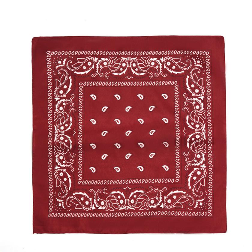 Fashion Hip Hop Bandana Kerchief Unisex Black Hair Band Neck Scarf Headwear Wrist Wraps Head Square Scarves Print Handkerchief 55CM-55CM вина червоного кольору
Fashion Hip Hop Bandana Kerchief Unisex Black Hair Band Neck Scarf Headwear Wrist Wraps Head Square Scarves Print Handkerchief 55CM-55CM вина червоного кольору