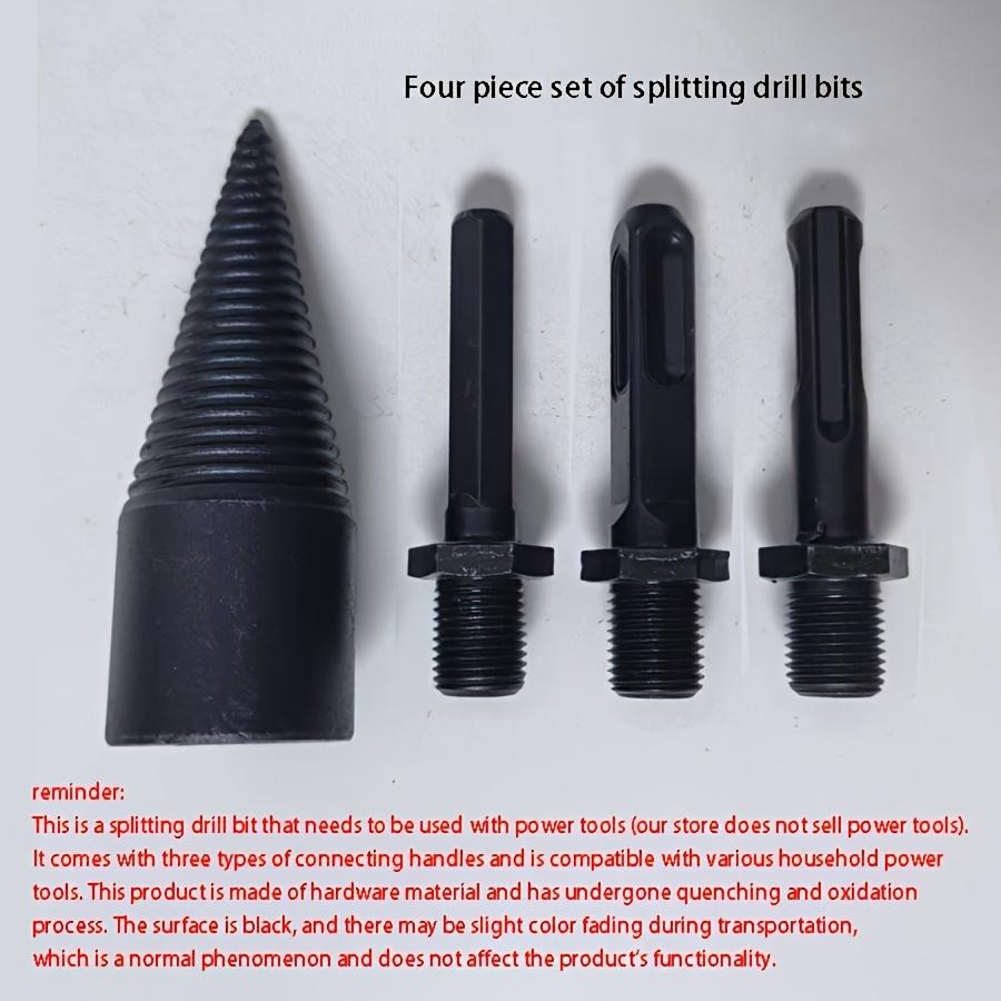 32mm Electric Drill Wood Splitting Attachment - Versatile Firewood with Circular/Square/Hexagonal Handles for Effortless Tree Splitting 4pcs
32mm Electric Drill Wood Splitting Attachment - Versatile Firewood with Circular/Square/Hexagonal Handles for Effortless Tree Splitting 4pcs