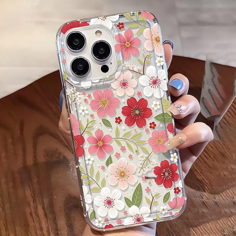 Spring Fresh Flowers Transparent Air Cushion Phone Case for iPhone 17 Pro Max, 16, 16 Pro, 15, 13 iPhone 8 Plus
Spring Fresh Flowers Transparent Air Cushion Phone Case for iPhone 17 Pro Max, 16, 16 Pro, 15, 13 iPhone 8 Plus
