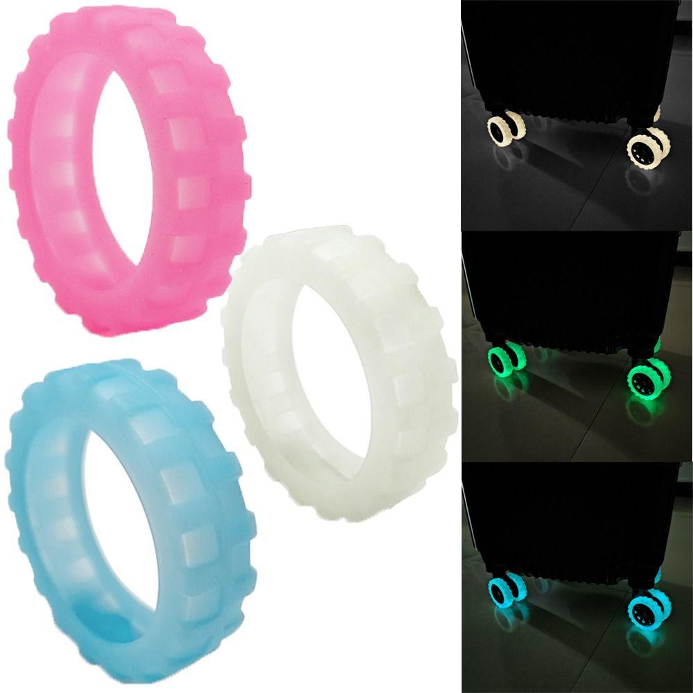 8PCS Silent Sound Luminous Luggage Caster Shoes Fluorescent Trolley Box Casters Cover Pink S
8PCS Silent Sound Luminous Luggage Caster Shoes Fluorescent Trolley Box Casters Cover Pink S
