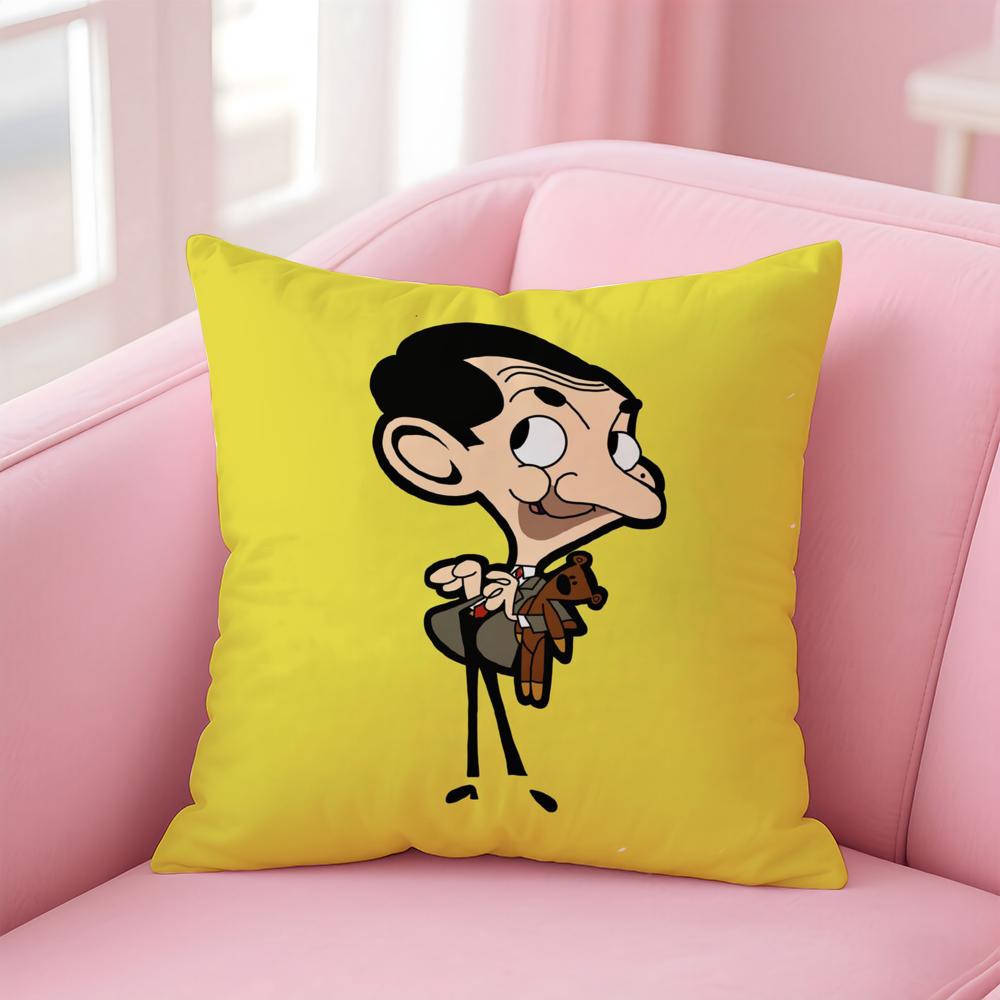 Mr. B-Bean Cartoon Cushion Cover Comfortable Reversible Pillow Cover Ideal for Car Sofa Bedroom & Beyond 20x20Inch
Mr. B-Bean Cartoon Cushion Cover Comfortable Reversible Pillow Cover Ideal for Car Sofa Bedroom & Beyond 20x20Inch